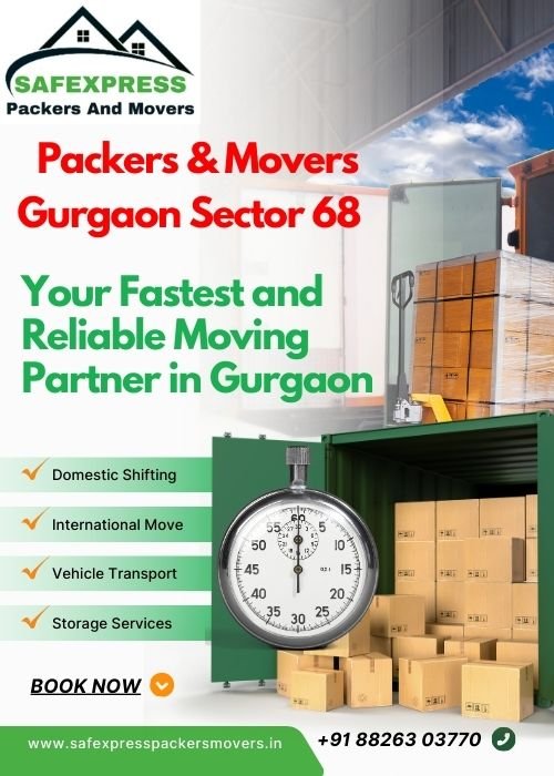 Packers and Movers Gurgaon Sector 68